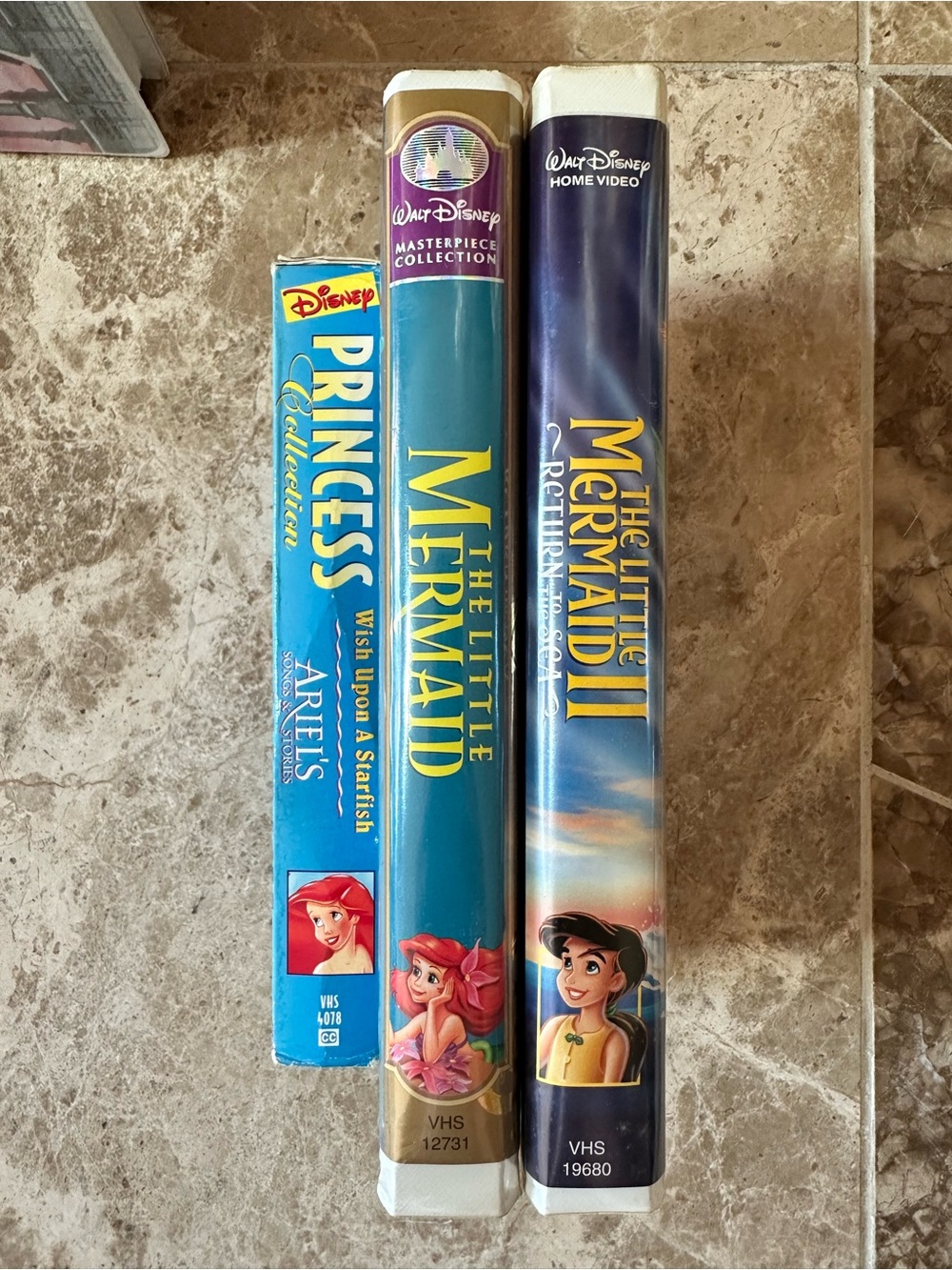 Disney Ariel The Little Mermaid VHS Collection - Picture 9 of 13